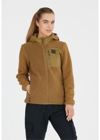 WHISTLER Damen Strickpullover "Makaloo", braun, casual, Gr. 44, unifarben, 100% Polyester, Pullover, mit praktischer Brusttasche