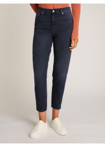 Damen Mom-Jeans "MOM JEAN", schwarz, feminin, Gr. 28, Calvin Klein Jeans, unifarben, Denim/Jeans, Obermaterial: 99% Baumwolle, 1% Elastomultiester,