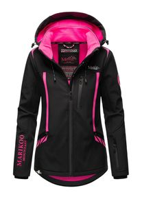 Marikoo Damen Softshelljacke "Mount-Cho-Oyu", schwarz, Gr. S, Obermaterial: 95% Polyester, 5% Elasthan, Futter: 100% Polyester, Ärmelfutter: 100%