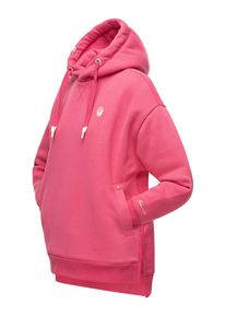 Navahoo Damen Kapuzensweatshirt "Silberengelchen", rosa, casual, Gr. S, Sweatware, Obermaterial: 60% Baumwolle, 40% Polyester; Wattierung: 100%