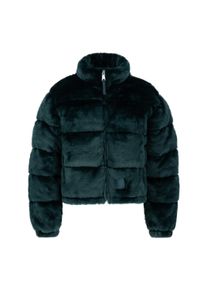 Damen Bomberjacke "Alpha Industries Women - Cold Weather Jackets Fur Puffer Women", grün, Gr. S, Alpha Industries, Obermaterial/Futter: 100% Nylon,