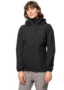 Jack Wolfskin Damen Funktionsjacke "STORMY POINT 2L JKT W", schwarz, sportlich, Gr. S, Obermaterial: 100% Polyester. Netzfutter: 100% Polyester,