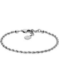 Fossil Armband "Schmuck Geschenk Edelstahl Armkette Jewelry, JF04822040", Edelstahl, silber, Edelstahl, Armbänder