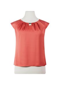 Damen Shirttop, rosa, modisch, Gr. 38, HERMANN LANGE Collection, Obermaterial: 100% Polyester, Tops, mit Detail am Ausschnitt