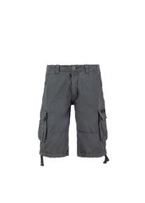Herren Shorts "Alpha Industries Men - Shorts Jet Short", grau, Gr. 28, Alpha Industries, Obermaterial: 100% Baumwolle, Hosen