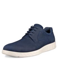 Ecco Herren Sneaker "Ecco S Lite Hybrid", Gr. 47, blau, Nubukleder, sportlich, Schuhe, mit heller Laufsohle, Freizeitschuh, Halbschuh, Schnürschuh