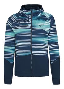 Ziener Damen Funktionsjacke "NAKIMA", blau, Gr. 34, Obermaterial: 1. 93% Polyester, 7% Elasthan; 2. 100% Polyester; Futter: 58% Polyester (recycled),