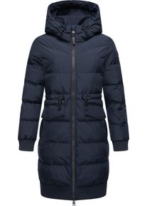 Ragwear Damen Steppmantel "Briosh", blau, modisch, Gr. XXL, Obermaterial: 100% Polyester, Futter: 100% Polyester, Wattierung: 100% Polyester, Mäntel,