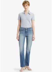 Levi's LEVI'S Damen Bootcut-Jeans "315 Shaping Boot", blau, casual, Gr. 29, Denim/Jeans, Obermaterial: 80% Baumwolle, 14% Polyester, 6% Elasthan, Jeans