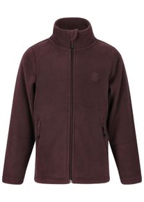 ZIGZAG Kinder Fleecejacke "Zap", braun, casual, Gr. 152, unifarben, 100% Polyester, Jacken, aus kuscheligem Funktionsmaterial