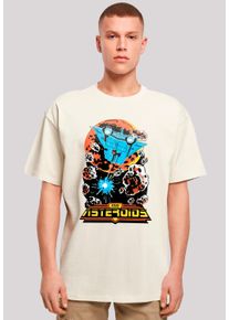 F4NT4STIC Herren T-Shirt "Asteroids Vintage Atari Retro Gaming", beige, casual, Gr. XXXL, Obermaterial: 100% Baumwolle, Shirts, Premium Qualität
