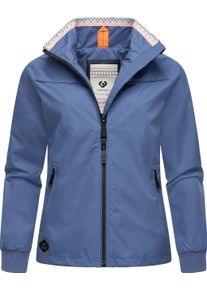 Ragwear Damen Outdoorjacke "Apola", blau, casual, Gr. XXL, Außenmaterial: 100% Polyester, Innenfutter: 100% Polyester, Jacken, Wasserdichte Damen