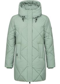 Ragwear Damen Steppmantel "Diamanta", grau, Basic, Gr. M, Obermaterial: 100% Polyester, Innenfutter: 100% Polyester, Wattierung: 100% Polyester,