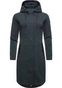 Ragwear Damen Kurzmantel "Letti Long", schwarz, sportlich, Gr. 4XL, Fleece, Obermaterial: 54% Polyester, 41% Baumwolle, 5% Viskose, Mäntel,