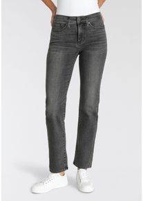 Levi's LEVI'S Damen Gerade Jeans "314 Shaping Straight", blau, casual, Gr. 32, Denim/Jeans, Obermaterial: 70% Baumwolle, 20% Polyester, 8% Viskose, 2%