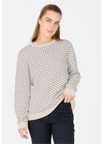 WHISTLER Damen Strickpullover "Borge", beige, casual, Gr. 36, bedruckt, 70% Polyacryl, 30% Wolle, Pullover, aus stilvollem und wärmendem Strick