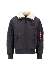Herren Bomberjacke "Alpha Industries Men - Bomber Jackets B-15 III TT Two Tone", grau, Gr. L, Alpha Industries, Obermaterial: 100% Nylon, Futter: