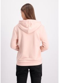 Damen Hoodie "Alpha Industries Women - Hoodies New Basic Hoodie Women", orange, Gr. XS, Alpha Industries, Obermaterial: 80% Baumwolle, 20% Polyester,