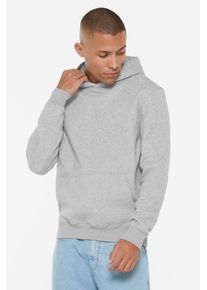 Harlem Soul Herren Kapuzensweatshirt, grau, casual, Gr. L, unifarben, Material: 65% Baumwolle, 35% Polyester, Sweatshirts, mit weicher Innenseite
