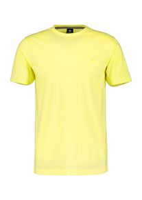 Lerros Herren T-Shirt "Lerros Basic T-Shirt in vielen Farben", gelb, Gr. L, 100% Baumwolle, Shirts