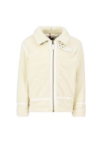 Herren Bomberjacke "Alpha Industries Men - Bomber Jackets B-3 Teddy", weiß, Gr. XXXL, Alpha Industries, Obermaterial/Futter/Füllung: 100% Polyester,