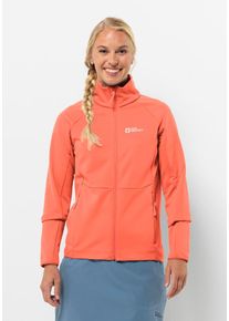 Jack Wolfskin Damen Fleecejacke "ALPGRAT FZ W", orange, Gr. S, 100% POLYESTER, Jacken
