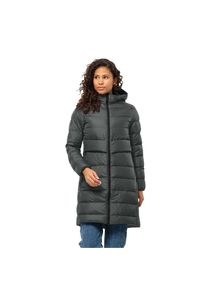 Jack Wolfskin Damen Daunenmantel "LENAUPLATZ", grün, sportlich, Gr. XXL, Obermaterial: 100% Polyamid. Wattierung: 90% Daunen, 10% Federn, Mäntel