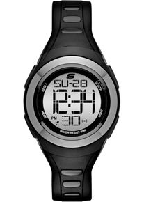 Skechers Damen Chronograph "TENNYSON", schwarz, Armbanduhren, Quarzuhr, Armbanduhr, Damenuhr, digital, Datum, Stoppfunktion