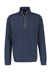 Lerros Herren Sweatshirt "Lerros Sweattroyer für Herren, unifarben", blau, Gr. 6XL, 90% Baumwolle, 10% Polyester, Sweatshirts