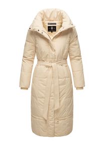 Navahoo Damen Steppmantel "Mirenaa", beige, modisch, Gr. XXL, Oberstoff: 100% Polyester, Futter: 100% Polyester, Wattierung: 100% Polyester,