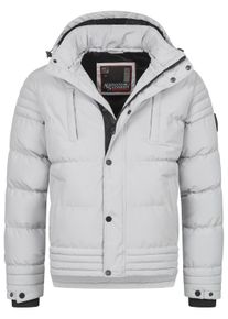 Herren Winterjacke "ASFabiano", grau, Gr. XL, Alessandro Salvarini, Obermaterial: 100% Polyester; Innenmaterial: 100% Polyester, Jacken, mit warmem