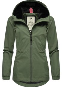 Ragwear Damen Outdoorjacke "Danka", grün, casual, Gr. XL, Außenmaterial: 100% Polyester, Innenfutter: 100% Polyester, Jacken, Wasserdichte