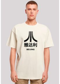 F4NT4STIC Herren T-Shirt "Atari Beijing Retro Arcade Games", beige, casual, Gr. XXXL, Obermaterial: 100% Baumwolle, Shirts, Premium Qualität