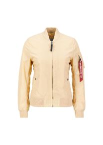 Damen Bomberjacke "Alpha Industries Women - Bomber Jackets MA-1 TT Two Tone Women", braun, Gr. XS, Alpha Industries, Obermaterial: 100% Nylon,