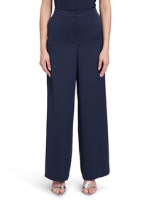Vera Mont Damen Anzughose "Vera Mont Anzughose mit Taschen", blau, feminin, Gr. 38, Obermaterial: 100% Polyester., Hosen, Material