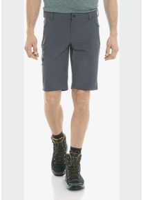 Schöffel SCHÖFFEL Herren Shorts "Shorts Folkstone", grau, sportlich, Gr. 48, Oberstoff: 89% Nylon 11% Elasthan, Hosen