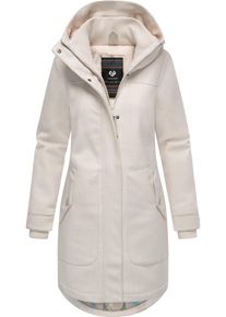 Ragwear Damen Wintermantel "Jannisa Coat", beige, klassisch, Gr. M, Obermaterial: 100% Polyester, Innenfutter: 100% Polyester, Wattierung: 100%