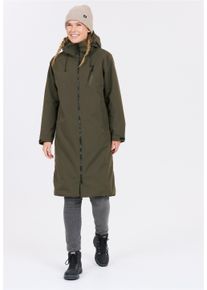 WHISTLER Damen Parka "Bellway", grün, feminin, Gr. 36, unifarben, 100% Polyester, Jacken, Im langen Schnitt mit optimalem Wetterschutz