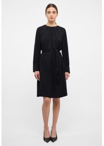 Eterna Damen Blusenkleid "LOOSE FIT", schwarz, klassisch, Gr. 42, 100% Viskose, Kleider