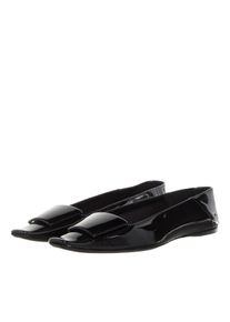 SAINT LAURENT Ballerinas - Poppy Ballerinas - Gr. 38 (EU) - in Schwarz - f&uuml;r Damen