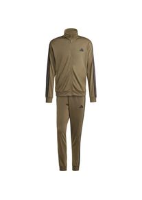 Adidas M 3s Tr Tt Trainingsanzug Herren - grün - Gr. M - Polyester