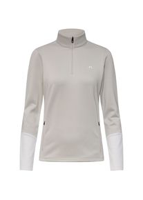 J. Lindeberg J.Lindeberg Aerial Fleeceshirt Damen - beige - Gr. L - Polyester/Elastan