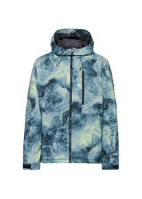 Quiksilver Mission Print Skijacke Herren - blau - Gr. S - Polyester