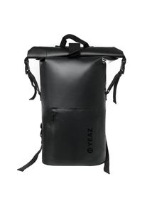 YEAZ Wasserfester Rucksack schwarzes Logo STOCKHOLM