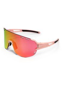 YEAZ Sport-Sonnenbrille weiß/blau SUNGLOW