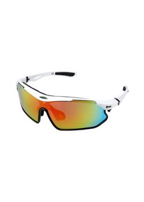 YEAZ Sport-Sonnenbrille weiß/schwarz/rot SUNRAY