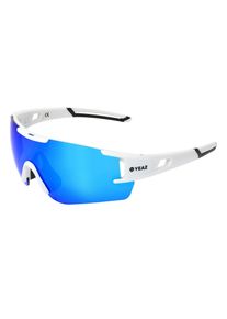 YEAZ Sport-Sonnenbrille Bright White/Blue SUNBLOW