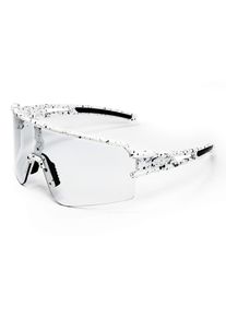 YEAZ Sport-Sonnenbrille weiß/transparent SUNSPOT