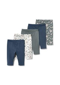 Tchibo 5 Kinder-3/4-Leggings - Blau - Kinder - Gr.: 50/56