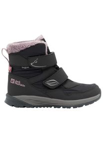 Winterschuhe Jack Wolfskin Polar Bear-G Texapore Mid VC Kinder (Gr 31 |schwarz |wasserdicht)